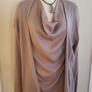 GOTHA 🇮🇹alpaca/woollong blazer with open fron